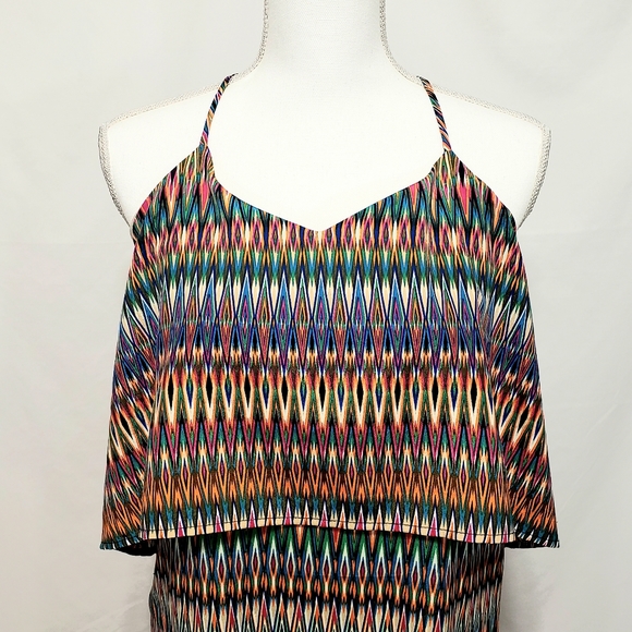 Everly Tiered Dress Sz Small EUC - Picture 3 of 7